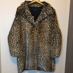 Zara Leopard Coat